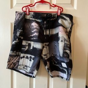 Adam Levine, Los Angeles picture print, Board Shorts